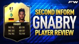 FIFA 17 SIF GNABRY Review (81) w/ In Game Stats & Gameplay