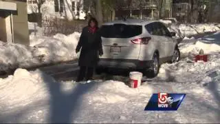 Large snow piles create parking, safety concerns