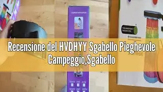 Recensione del HVDHYY Sgabello Pieghevole Campeggio,Sgabello Portatile Max Capacit&agrave; di Carico 215kg/