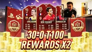 MY UNREAL 30-0 TOP 100 FUT CHAMPIONS WEEKLY REWARDS x2!! FIFA 20 PACK OPENING!! UCL & SCREAM PROMO!