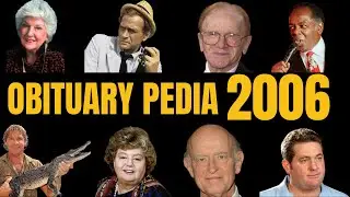 Famous Hollywood Celebrities We've Lost in 2006 - Obituary in 2006