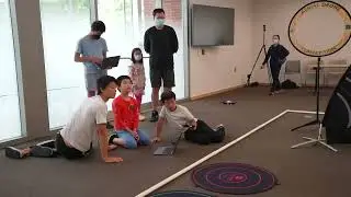 REC Foundation Aerial Drone Competition 2023-24 Demo at Chapel Hill Library, NC.