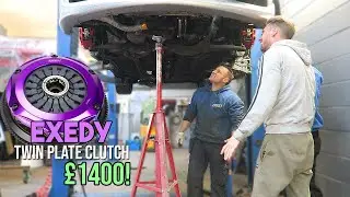 EXEDY Twin Plate Clutch Install on The EVO!