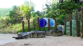 Easy Snake Trap - Creative DIY Snake Trap Using Bottle Pepsi & Mentos Cans Work 100%
