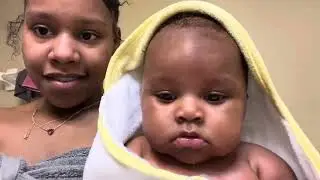 Night routine as a teen mom with a 5 month old 🧼🫧