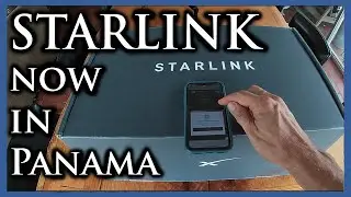 STARLINK now in Panama!  Unboxing, installation, speed test, and other internet options in Volcan