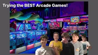 Trying the BEST ARCADE games In TIMEZONE! (Feat. Coopmayo, TwinSync, Logan Everett)