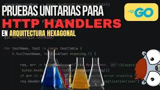 Como hago pruebas unitarias para mis handlers http! Con #go y Arquitectura Hexagonal