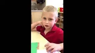 TLC Foreign Language Five-Year Old Singing in Korean
