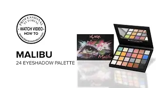 HOW TO : Malibu 24 Eyeshadow Palette