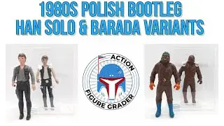 Vintage Star Wars Polish Bootlegs: Han Solo and Barada