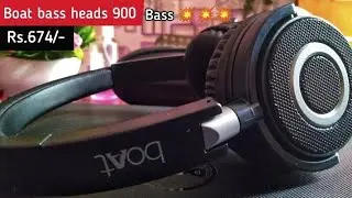 Boat bass heads 900 unboxing and sound test 🔥 | Bass test 🔥🔥🔥 | Rs.674/-