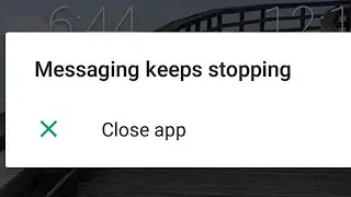 How To Fix Messages Keeps stopping problem 2024 | Messaging Keeps Stopping Android