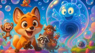 Foxey&rsquo;s Funny Bubble World Adventure Drives Tractor to Save the White Radish Farm 🦊🚓