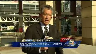 WLWT talks to Joe Morgan after Reds fire Dusty Baker
