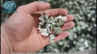 100-2000kg/h PE Plastic Bag Squeezing Pelletizer Machine Plastic Film Squeezing Granulation Machine