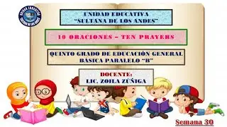 Ingles: Prayers - Oraciones - Proyecto: Historia de los instrumentos musicales.