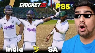 I Played India Vs SA In Cricket 26 PS5 😲