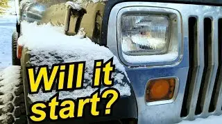 Canadian Cold Start 1988 Jeep YJ 4.0L