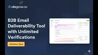 Allegrow Appsumo Deal &ndash; B2B Email Deliverability Tool with Unlimited Verifications