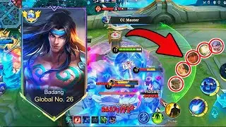 When global pegasus seiya vs chou libra shiryu 💪| badang best build and emblem 2025 🔥