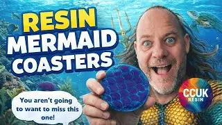 Давайте создадим красивые подставки под кружки из смолы в виде русалок! 🧜&zwj;♀️✨ Искусство из смолы,...