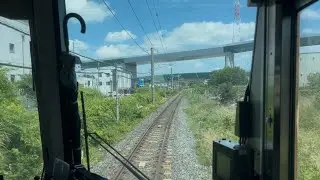 2025年7月10日 玉水駅→城陽駅  JR奈良線  新名神高速道路　進捗状況