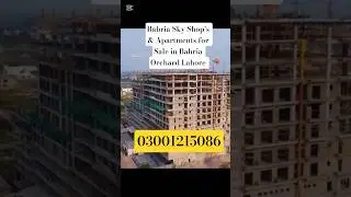 Bahria Sky 2 Shop's and Apartment's for Sale #bahriasky #shop #appartement #investment #bahriatown