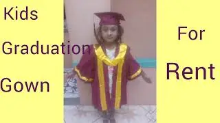 Kids Graduation Gown for Rent at Nagercoil Mobile 8190923680