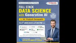 Day-1|  Full Stack DATA SCIENCE with GEN AI | Mr. Prakash Senapathi