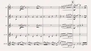 My Way - Sinatra - Flute Quintet