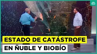 Alerta roja en el BioB&iacute;o: As&iacute; avanzan los focos de incendio tras emergencia forestal