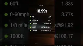 Bad DA AND A BAD LAUNCH Stage 2 single pulley full E85 HX