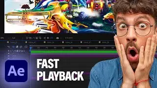 After Effects Slow Playback Issue -  we Solved 😜