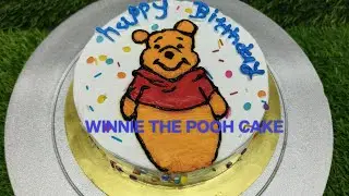 Winnie the pooh theme cake | cute Winnie the pooh cake #viral #cake #shortvideo #yt #homebaker #new 