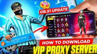 5 মিনিটে নতুন প্রক্সি সার্ভার সেটআপ 💯🔥🫡! Free Fire  New VIP  Proxy server Download & Setup 💯 #viral 