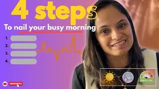 Flip your mornings from chaos to calm (I wish some one told me earlier)