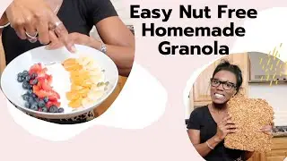 EASY NUT-FREE HOMEMADE GRANOLA