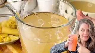 Приготовьте газировку и фруктовый сок из яблочной кожуры!