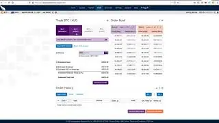 Buying and selling crypto in Australia with Financial Reserve, BTC example