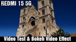 Redmi 15 5G.Video Test & Bokeh Video Effect! 7000mAh Battery Phone.33W fast charging.50 MP, f/1.8.
