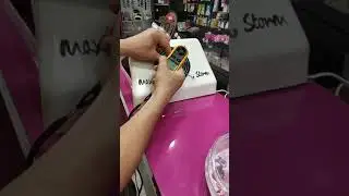 Маникюрный пылесос Max Storm. Скорость потока воздуха без мусорного мешка на расстоянии 30 мм