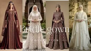 Beautiful Muslim Bridal Gowns | Modest & Luxury Designs