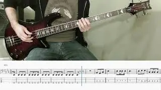 Braid - The Chandelier Swing (bass cover with tab)