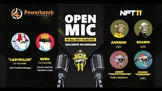 First Ever NFT11 Open Mic Discord Live! (Part 1)