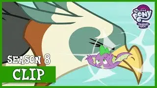 Spike's Wings Appear / Spike vs. the Roc (Molt Down) | MLP: FiM [HD]