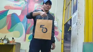@#viral#Paper gift bag's# Screen printing.***#viral.