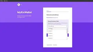 Kin4 on the Leger Nano S