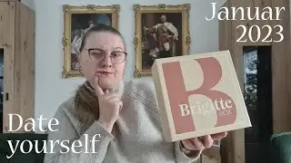 Diesmal mit Ton! 😂 Date yourself | Brigitte Box Januar 2023 | Unboxing