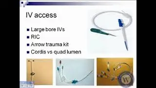 Lect 4 Setting Up for Trauma Anesthesia